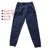 Uniqlo กางเกง Jogger Ultra Stretch Active ยืดหยุ่นอย่างเหลือเชื่อและให้สัมผัสสดชื่น สะดวกสบายและใช้งานได้ดี (สีกรมท่า)