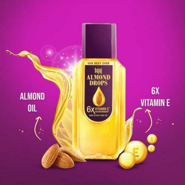 Bajaj Almond Drops 200ml Lazada