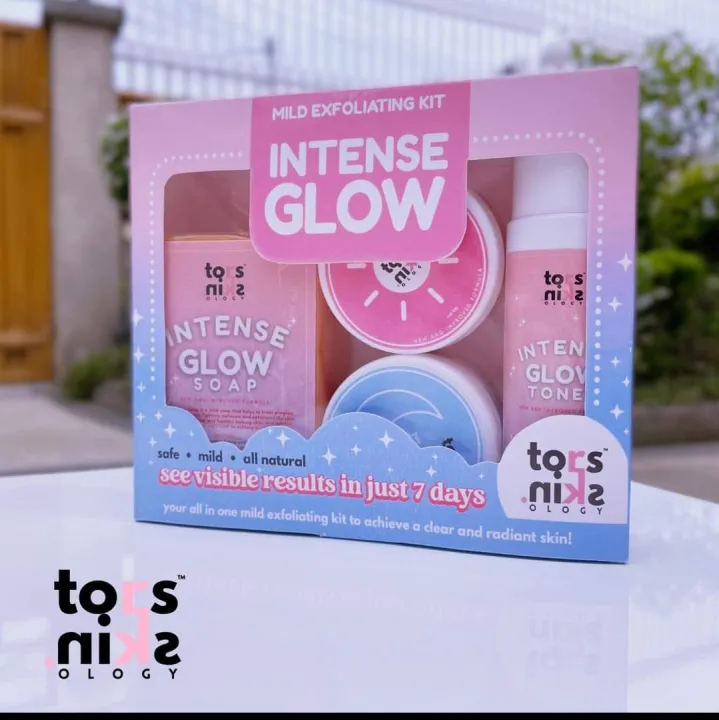 Tors Skinology Intense Glow Mild Exfoliating Kit Lazada PH