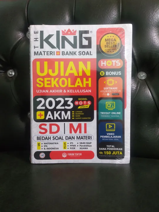 Buku The King Materi + Bank Soal Ujian Akhir Sekolah & Kelulusan + AKM ...