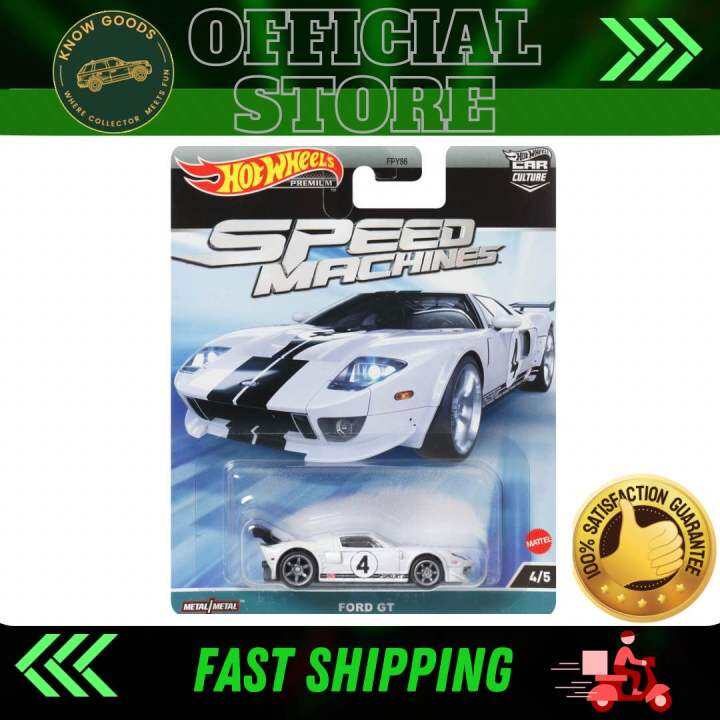 Hot Wheels Speed Machines Ford GT 4/5 White