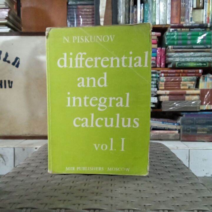 differential and integral calculus vol 1 & 2 n.piskunov Lazada