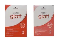 Schwarzkopf Strait Glatt ผลิตภัณฑ์ยืดผม สเตรท แกลทท์ แฮร์ สเตรทเทนเนอร์ ยืดแกลทท์ ปริมาณ 120 มล. แบบกล่อง