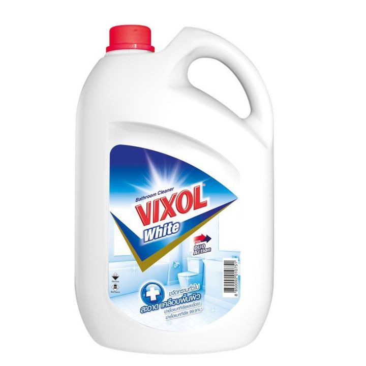 vixolวิกซอล-พลัส-น้ำยาล้างห้องน้ำสีขาว-3500-มล