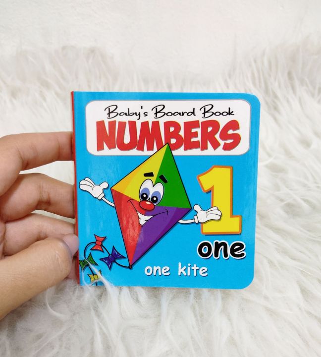 Baby's PalmSize Board Book Numbers Lazada