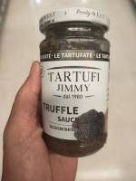 Tartufi Jimmy Truffle Sauce 180g.ซอสราดพาสต้ารสเห็ดแชมปญอง ผสม เห็ดทรัฟเฟิล ทาร์ทูฟิ จิมมี่ 180 กรัม