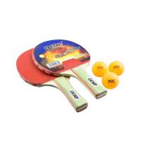 พร้อมส่ง แท้100% OGKไม้ตีปิงปอง1คู่ table tennis racket แพ็คคู่ สุดคุ้ม  ฟรี ลูกปิงปอง 3 ลูก