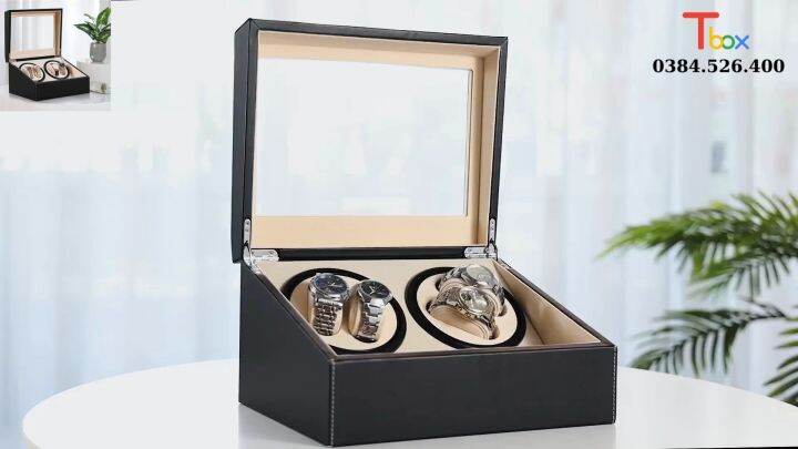 Hộp Xoay Đựng Đồng Hồ Cơ 2023 | Mua Bán Tủ Xoay Lên Cót Đồng Hồ Automatic  Tự Quay Cao Cấp