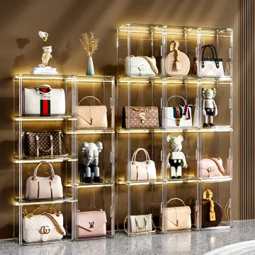 Luxury best sale purse storage