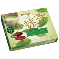 Meiji Matcha Chocolate ช็อกโกแลตสอดไส้มัทฉะญี่ปุ่น