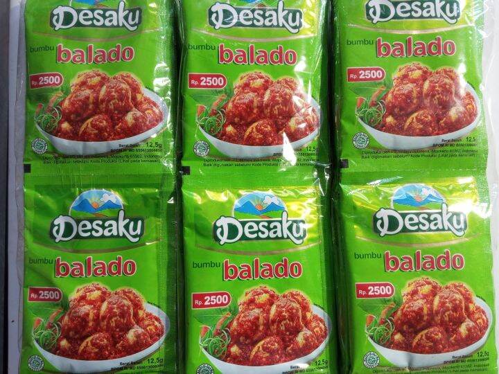 Desaku Bumbu Balado Sachet Isi 10 Pcs Lazada Indonesia