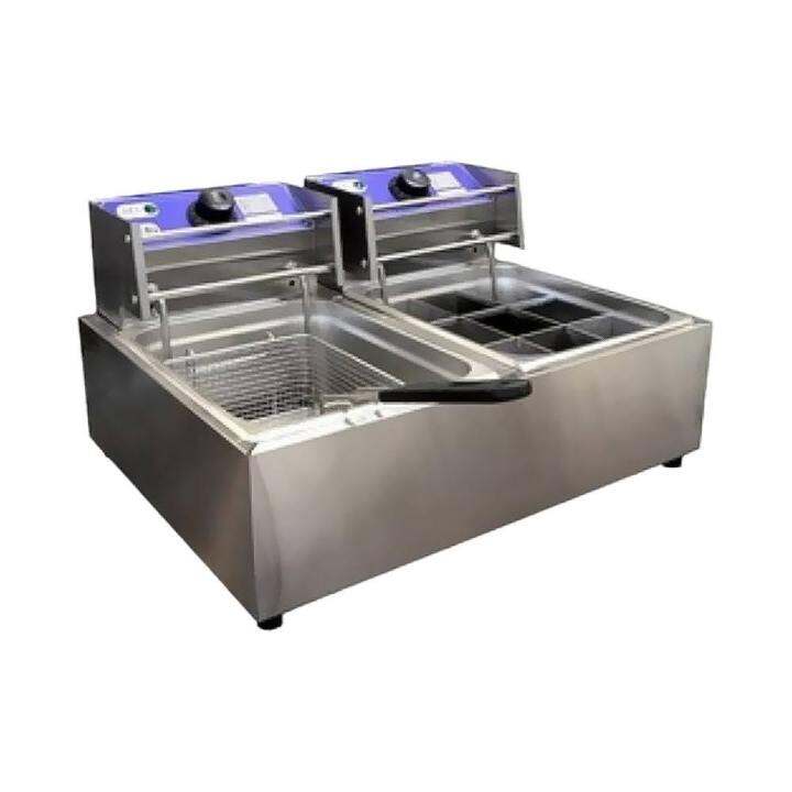 Double Electric Fryer Lazada PH