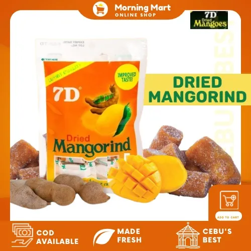 7D Dried Mangorind 90 grams, 175 grams Lazada PH