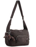 กระเป๋า KIPLING ERICA (EuROPA) CROSSBODY CROSSOVER HANDBAG HB3122 COLOR205 ESPRESSO   แท้100%