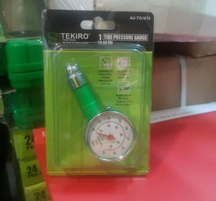 Tekiro tire pressure gauge PC 60 psi Lazada Indonesia