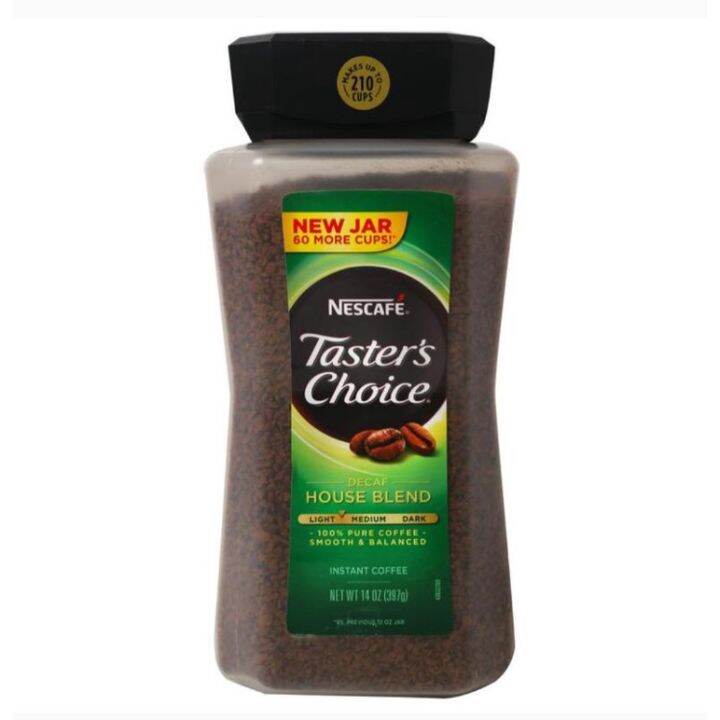 Nescafe Taster' Choice Decaffeinated 14oz 397g Lazada PH