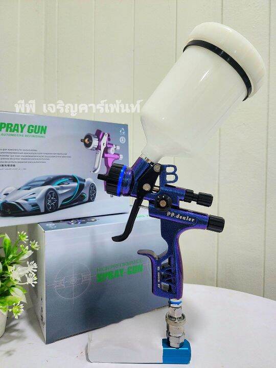 กาพ่นสีรถยนต์-พีพีดีลเลอร์-รุ่น-wb-6800b-rp-หัว-1-3mm-ถ้วยบน600cc-สินค้าในไทย-1-3วันถึง