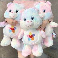 พร้อมส่งงานเกาหลี??? ตุ๊กตาหมี แคร์แบร์ CARE BEAR True Heart ขนาด 45cm. สีเรนโบว์ Rainbow