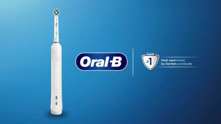 Oral B Electric Toothbrush Pro600 3D Rotating Clean Teeth Inductive ...