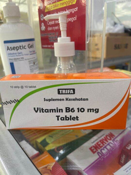 Vitamin b6 tablet 1box isi 10lembar multivitamin B6 Lazada Indonesia