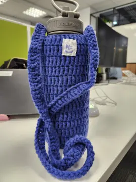 Crochet Tumbler Cover Aquaflask Holder Tumbler Case Holder Bag Hydroflask  Cover Water Bottle Bags SUGAW