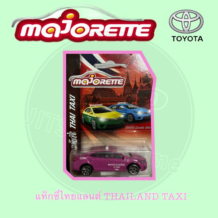 รถโมเดล-majorette-โมเดลรถเหล็ก-รถแท็กซี่-thailand-taxi-toyota