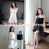 NIKKI TUBE DRESS ? #MNB00057 เดรสเกาะอก ทรงสวย เซ็กซี่