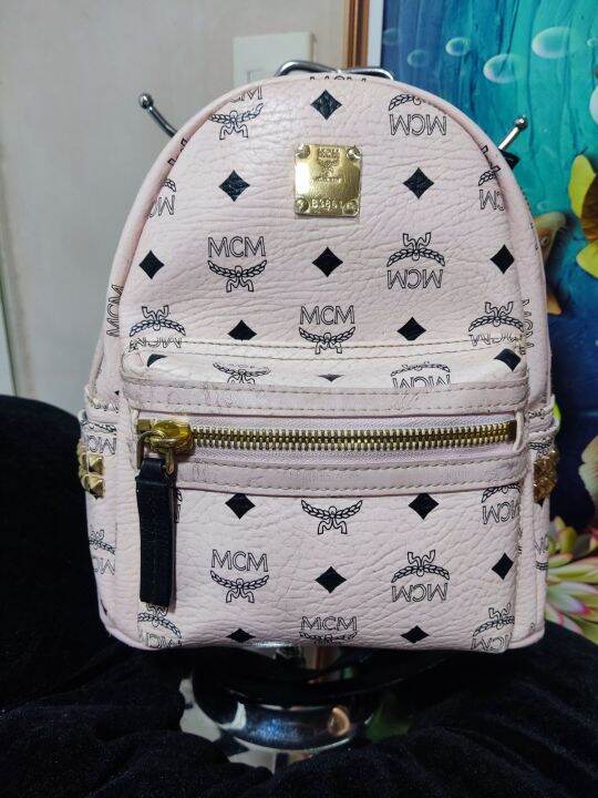 Mcm Backpack small preloved used Lazada PH