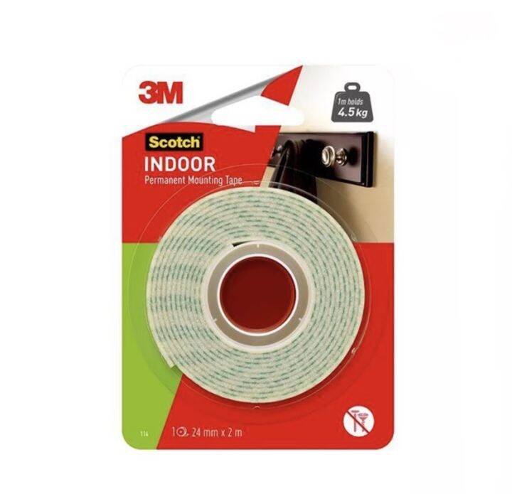 3m Scotch Indoor Mounting Tape (12mm x 2m) Lazada PH