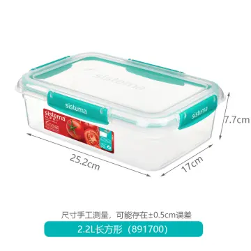 Sistema Snack buckets - 2-Pack - Portion pod - 210 mL - Turquoise