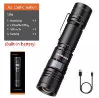 Supfire LED Flashlight Linterna Mini Zoom Flash Light A2(P50)