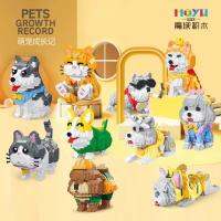 ตัวต่อนาโนไซส์ XXL Moyu my93001-my93004 Dog &amp; Cat