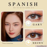 คอนแทคเลนส์ ? Spanish(Gaezz Secret)?Gray / Brown [มีค่าสายตาสั้นถึง700]?สีเทา สีน้ำตาลขนาดมินิ สีสวยเซ็กซี่ขายดี