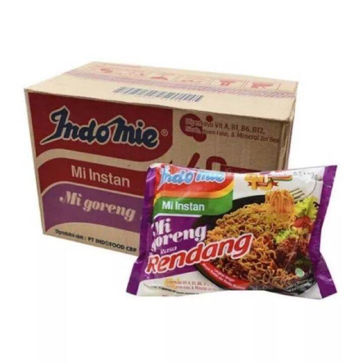 INDOMIE GORENG RENDANG ( 40 BUNGKUS ) | Lazada