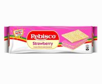 Rebisco Strawberry Cream-Filled Crackers 32g x 10s