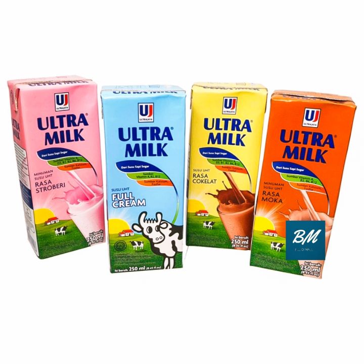 Susu Ultra 250 Ml / Susu UHT Susu Ultra Milk 250 Ml | Lazada Indonesia