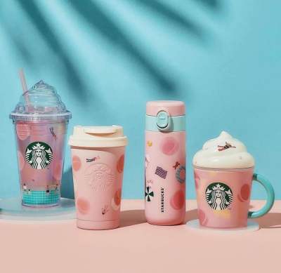 Starbucks Japan Summer 2023 Vol.3 Peach and Watermelon แก้วและทัมเบลอร์สตาร์บัคส์ญี่ปุ่น คอลเลคชั่นฤดูร้อน 2023