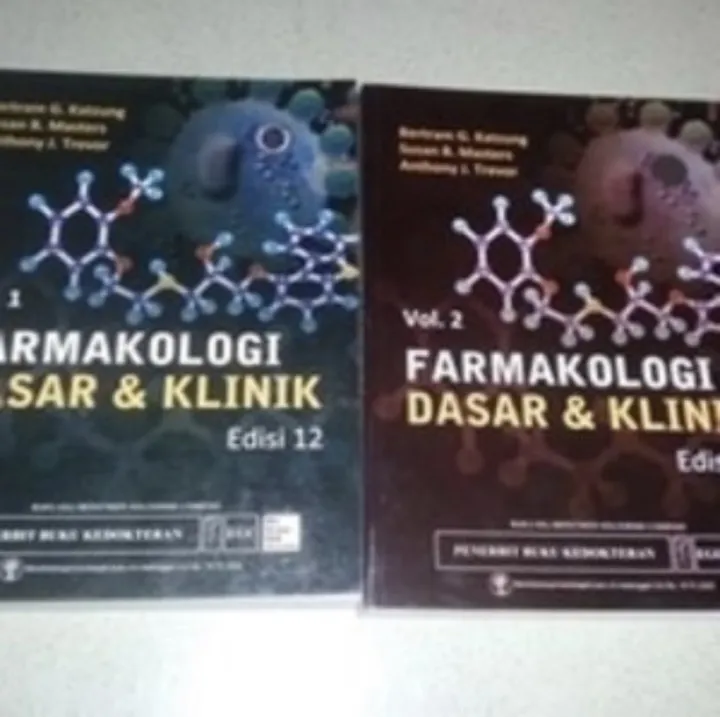 [ Original ] Farmakologi Dasar & Klinik Edisi 12 Vol 1 Dan 2 -Katzung ...