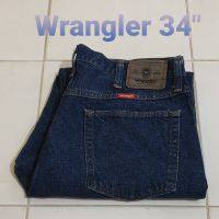 ยีนส์ใหม่ ยี่ห้อ wrangler เอว 34 นิ้ว