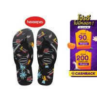 HAVAIANAS รองเท้าแตะ Top Luwow Flip Flops - Black/Black รุ่น 41468921069BKXX (รองเท้าแตะ รองเท้าแตะหญิง รองเท้าแตะชาย)