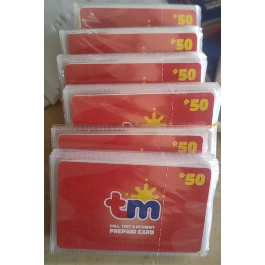 TM load card 50 + simcard with 10gb data | Lazada PH