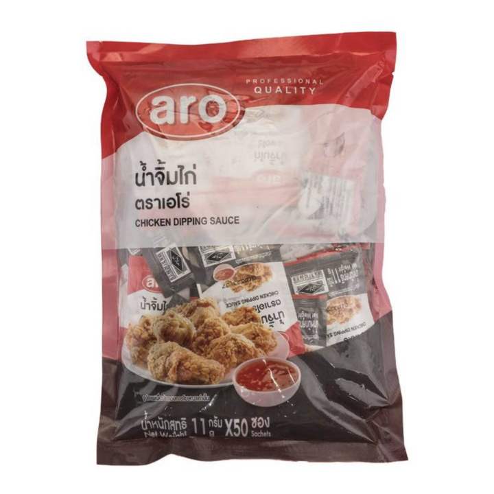 aro เอโร่ น้ำจิ้มไก่ 11g x50ซอง น้ำจิ้ม