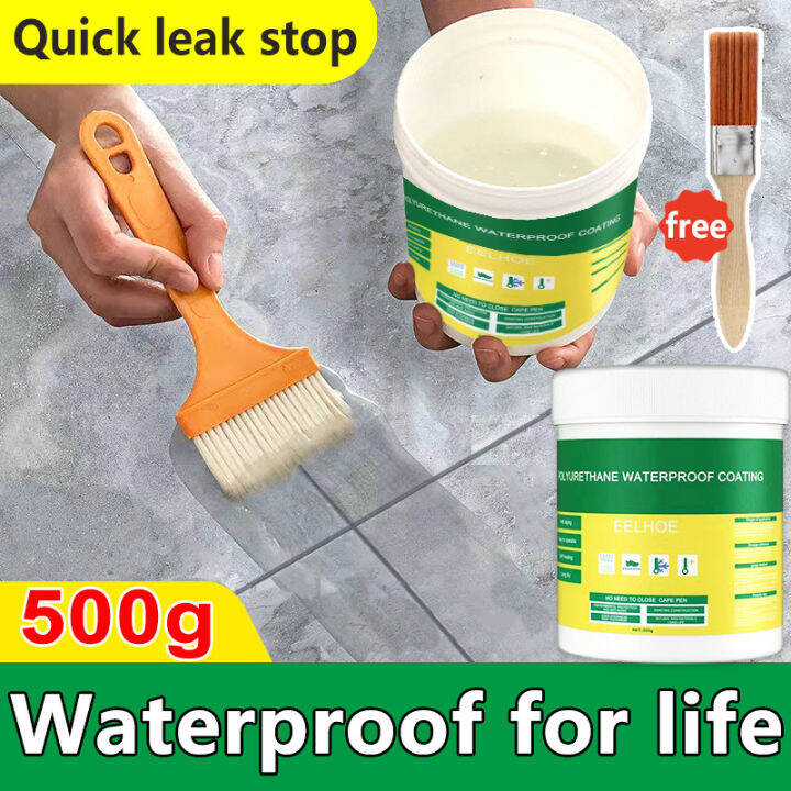 🔥Free brush🔥Super Waterproof Glue Sealant,Transparent Water proof Glue