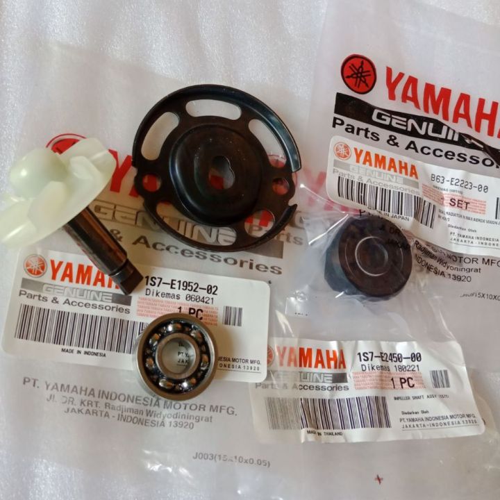 plat impeler vixion old new Jupiter MX R15 bearing water pump vixion