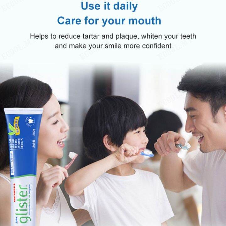 Amway GLISTER MultiAction Fluoride Toothpaste (200g) Oral Care Ubat