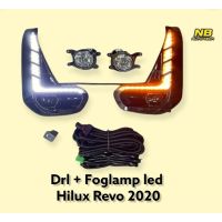 ไฟตัดหมอก ไฟเดไลท์ REVO 2020 2021led ไฟเลี้ยววิ่ง FOGLAMP  DRL Toyota REVO LED daylight runninglight