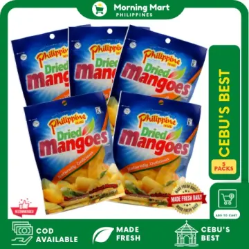 Philippine Brand Dried Soft and Chewy Mangoes 80g 