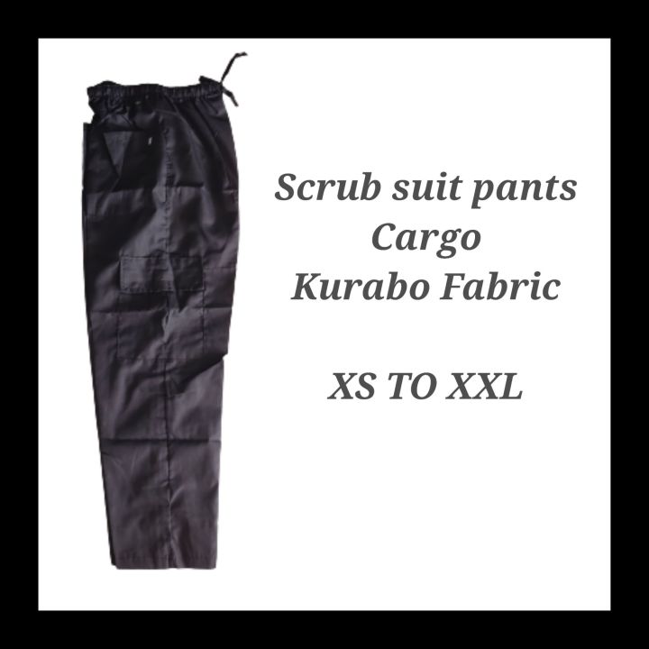 Jaanuu | Pants & Jumpsuits | Jaanuu Womens Cargo Scrub Pants Size 2x Xxl  2xl Petite Black Euc Medical Nurse | Poshmark