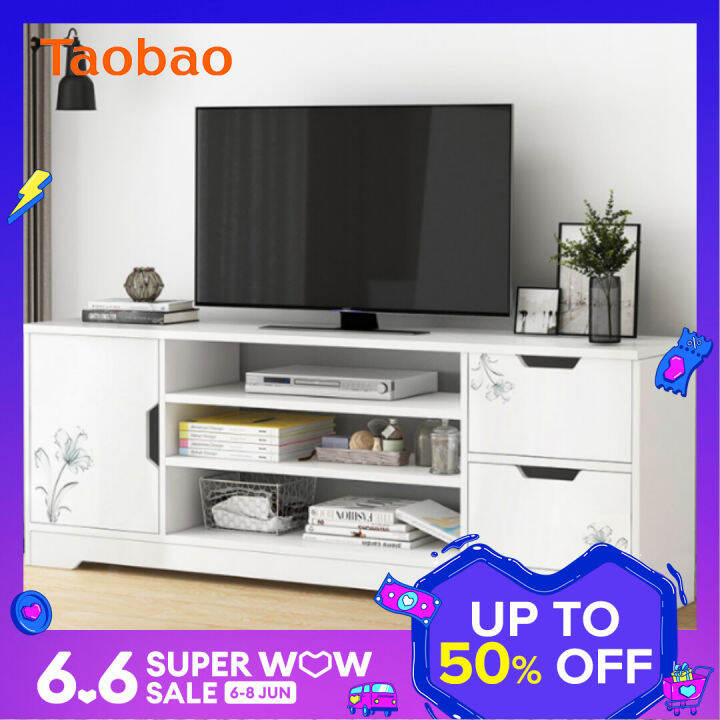 Simple Modern Bedroom TV Lengthened High Household Small Apartment Living Room TV