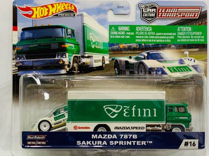 Tienda de pasatiempos Maquetas de coches Hot Wheels Team Transport Mazda 787B Sakura Sprinter | Lazada.vn 787b hot wheels Tienda de pasatiempos Maquetas de coches Hot Wheels Team Transport Mazda 787B Sakura Sprinter | Lazada.vn